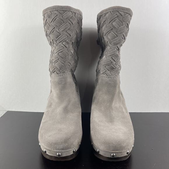 UGG Lynnea Arroyo Weave Chestnut Bootie Size 7 US - Picture 10 of 16